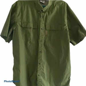 Columbia men’s Large  Button Down shirt